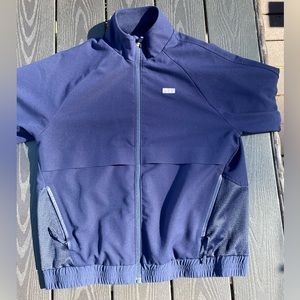 Figs Sydney scrub jacket Navy XS